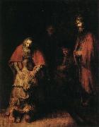 Return of the Prodigal Son Rembrandt